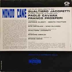 Mondo cane Soundtrack (Various Artists, Nino Oliviero, Riz Ortolani) - CD Trasero