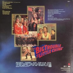 Big Trouble in Little China Soundtrack (John Carpenter, Alan Howarth) - CD Trasero