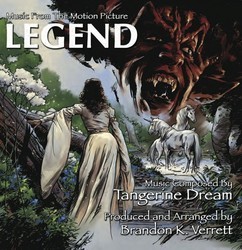 Legend Soundtrack ( Tangerine Dream) - Cartula
