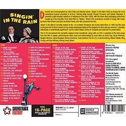 Singin' in the Rain Soundtrack (Various Artists) - CD Trasero