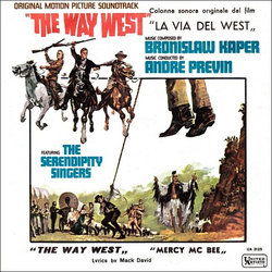 The  Way West Soundtrack (Bronislaw Kaper, Andr Previn) - Cartula