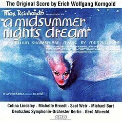 A Midsummer Night's Dream Soundtrack (Erich Wolfgang Korngold) - Cartula