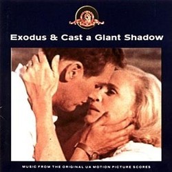 Exodus & Cast a Giant Shadow Soundtrack (Elmer Bernstein, Ernest Gold) - Cartula