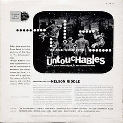 The Untouchables Soundtrack (Nelson Riddle) - CD Trasero