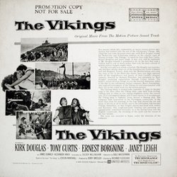 The Vikings Soundtrack (Mario Nascimbene) - CD Trasero