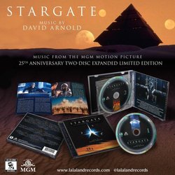 Stargate Soundtrack (David Arnold) - cd-cartula