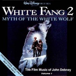 White Fang 2: Myth of the White Wolf Soundtrack (John Debney) - Cartula