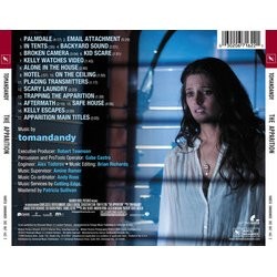 The Apparition Soundtrack ( tomandandy) - CD Trasero