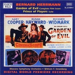 Garden of Evil / Prince of Players Soundtrack (Bernard Herrmann) - Cartula