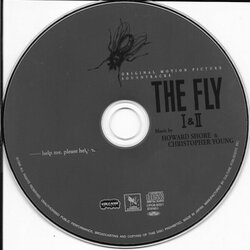 The Fly I & II Soundtrack (Howard Shore, Christopher Young) - cd-cartula