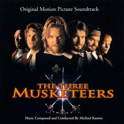 The Three Musketeers Soundtrack (Michael Kamen) - Cartula