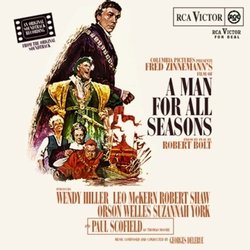 A Man for All Seasons Soundtrack (Various Artists, Georges Delerue) - Cartula