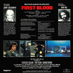 First Blood Soundtrack (Jerry Goldsmith) - CD Trasero