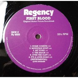 First Blood Soundtrack (Jerry Goldsmith) - cd-cartula