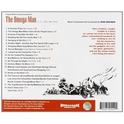 The Omega Man Soundtrack (Ron Grainer) - CD Trasero