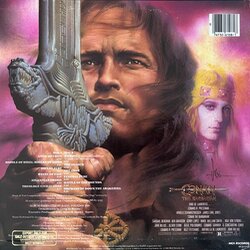 Conan the Barbarian Soundtrack (Basil Poledouris) - CD Trasero
