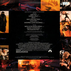 Star Trek II: The Wrath of Khan Soundtrack (James Horner) - CD Trasero