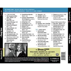 The Young Lions Soundtrack (Hugo Friedhofer) - CD Trasero