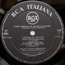 Come imparai ad amare le donne Soundtrack (Ennio Morricone) - cd-cartula