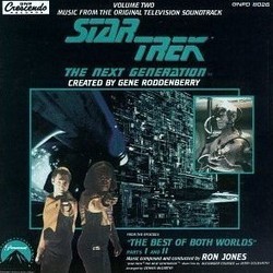 Star Trek: The Next Geration - Volume Two Soundtrack (Ron Jones) - Cartula