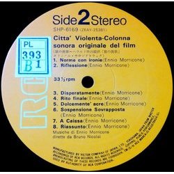 Citt Violenta Soundtrack (Ennio Morricone) - cd-cartula