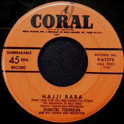 Hajji Baba / Duel In The Sun Soundtrack (Dimitri Tiomkin) - Cartula