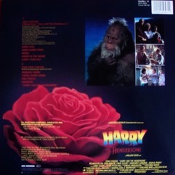 Harry and the Hendersons Soundtrack (Bruce Broughton) - CD Trasero