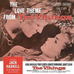 The Vikings: My Love Has Gone To Wander Soundtrack (Jack Haskell, Mario Nascimbene) - CD Trasero
