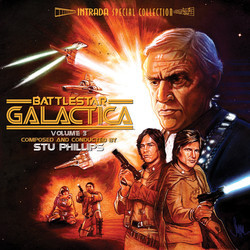Battlestar Galactica - Volume 3 Soundtrack (Stu Phillips) - Cartula