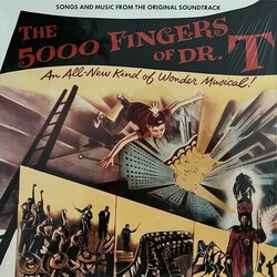 The 5.000 Fingers of Dr. T. Soundtrack (Friedrich Hollaender, Heinz Roemheld, Hans J. Salter) - Cartula