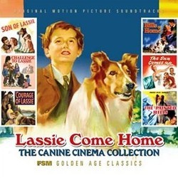 Lassie Come Home Soundtrack (Daniele Amfitheatrof, Bronislau Kaper, Andr Previn, Herbert Stothart) - Cartula