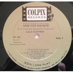 Gone With the Wave Soundtrack (Lalo Schifrin) - cd-cartula