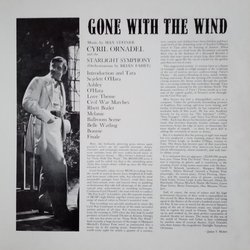 Gone With The Wind Soundtrack (Ornadel , Max Steiner) - cd-cartula