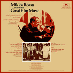 Mikls Rzsa Conducts His Great Film Music Soundtrack (Mikls Rzsa) - CD Trasero