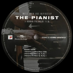 The Pianist Soundtrack (Various Artists, Wojciech Kilar) - CD Trasero