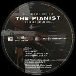 The Pianist Soundtrack (Various Artists, Wojciech Kilar) - cd-cartula