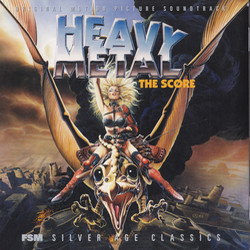 Heavy Metal : The Score Soundtrack (Elmer Bernstein) - CD Trasero