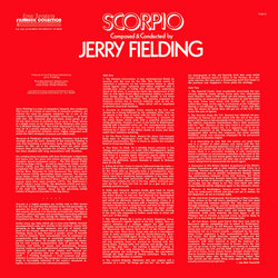 Scorpio Soundtrack (Jerry Fielding) - CD Trasero
