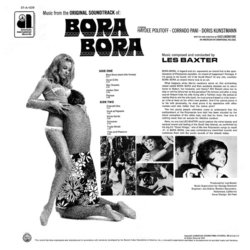 Bora Bora Soundtrack (Les Baxter, Piero Piccioni) - CD Trasero