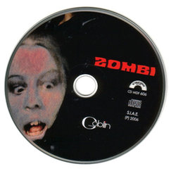 Zombi Soundtrack ( Goblin) - cd-cartula
