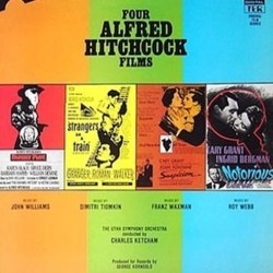 Four Alfred Hitchcock Films Soundtrack (Dimitri Tiomkin, Franz Waxman, Roy Webb, John Williams) - Cartula