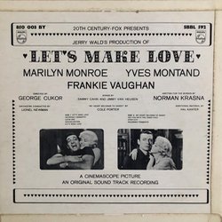 Let's Make Love Soundtrack (Earle Hagen, Cyril J. Mockridge, Lionel Newman) - CD Trasero
