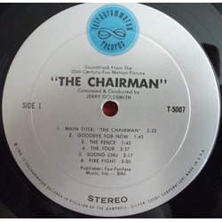 The Chairman Soundtrack (Jerry Goldsmith) - cd-cartula