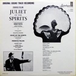 Juliet of the Spirits Soundtrack (Nino Rota) - CD Trasero