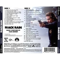 Black Rain Soundtrack (Hans Zimmer) - CD Trasero