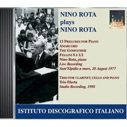Nino Rota Plays Nino Rota Soundtrack (Nino Rota) - Cartula