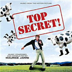 Top Secret! Soundtrack (Maurice Jarre) - Cartula