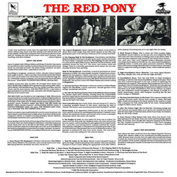 The Red Pony Soundtrack (Aaron Copland) - CD Trasero