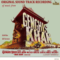 Genghis Khan Soundtrack (Dusan Radic) - Cartula