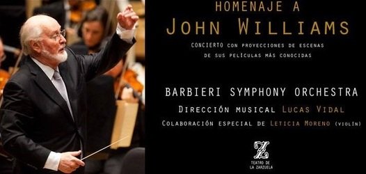 Concierto homenaje a John Williams de la Orquesta Sinfnica Barbieri dirigida por Lucas Vidal
